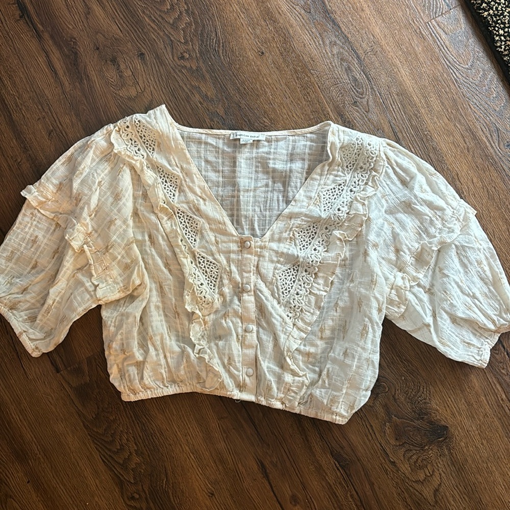 American Eagle cropped top size s